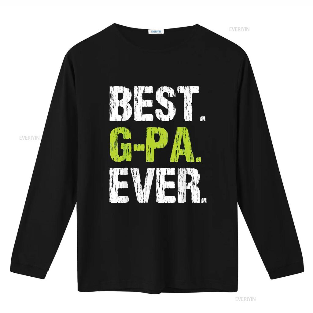 Best G Pa Ever Family Cool Funny Gpa T Shirt vintage Washed Stylish Breathable Slightly Unisex Comfortable