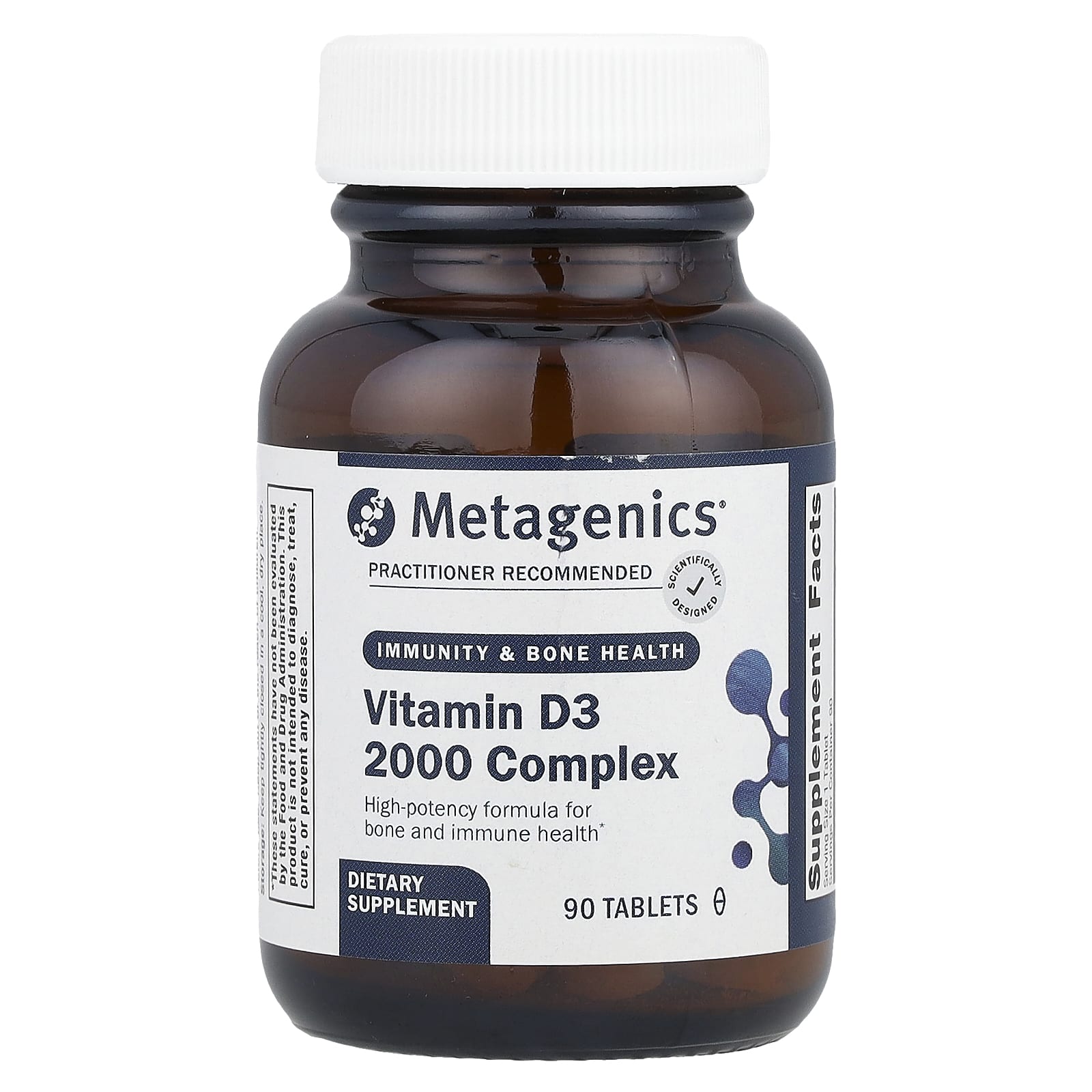 

Vitamin D3 2000 Complex, 90 Tablets