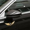 New Car Styling 3D Metal Chrome Zinc Alloy Emblem Car Body Sticker Decal For Opel Astra Mokka Zafira Vectra OPC Insignia Corsa
