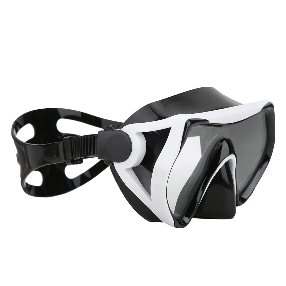 Silicone Adults Snorkeling Goggles Toughened Glass Large View Swimming Glasses Diving Equipment