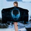 Dell Alienware Beach Towel Colorful Bath Towels for Girl Microfiber Quick Dry Sand Free Beach Yoga Spa Gym Pool