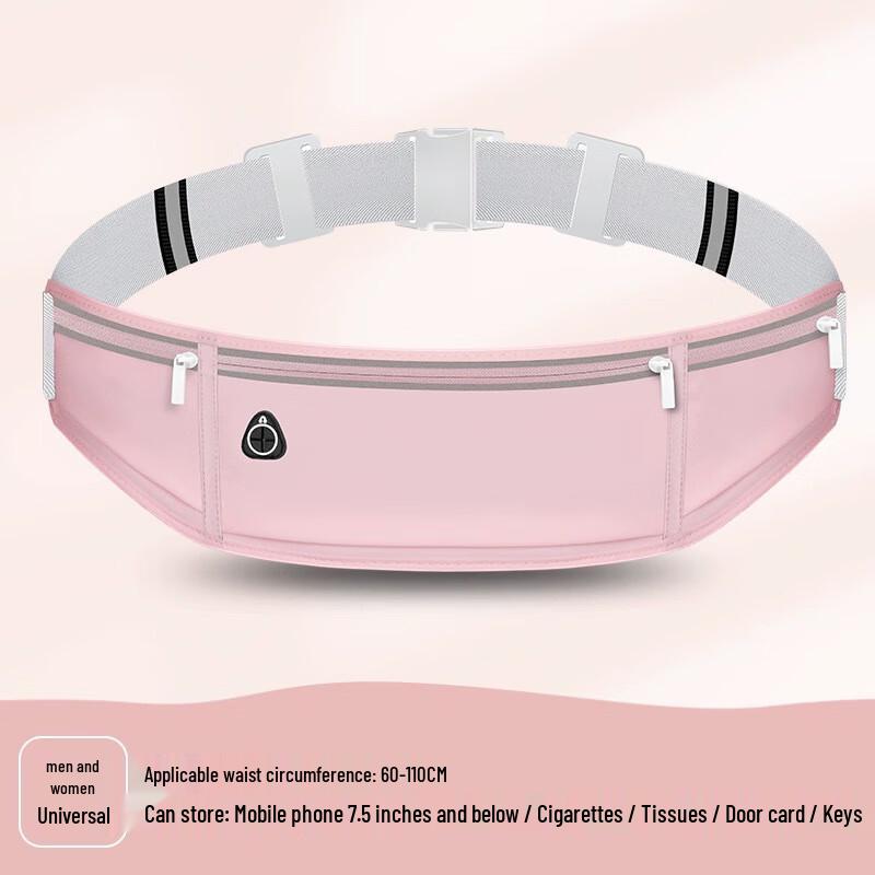 

Bonalinga Lightweight Waterproof Running Waist Bag One Size