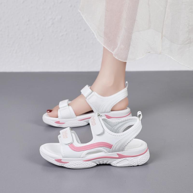 34-42 Summer Women's Fashion Sole MD Lightweight  Casual Sandals Women's Beach Shoes Slippers for Girls