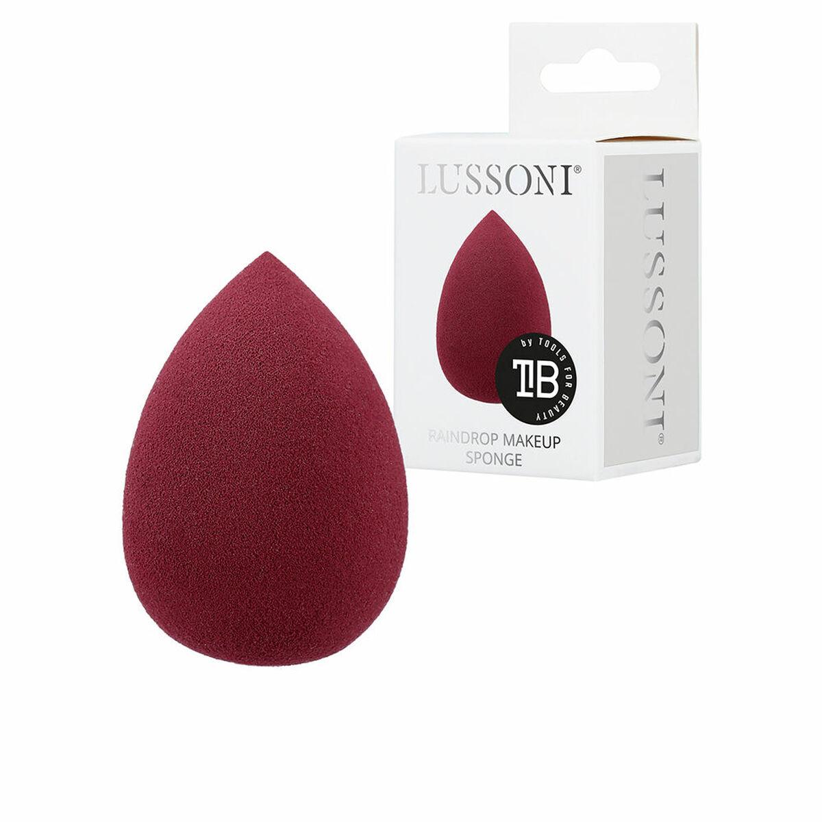 

Спонжи для макияжа Lussoni Raindrop бордового цвета