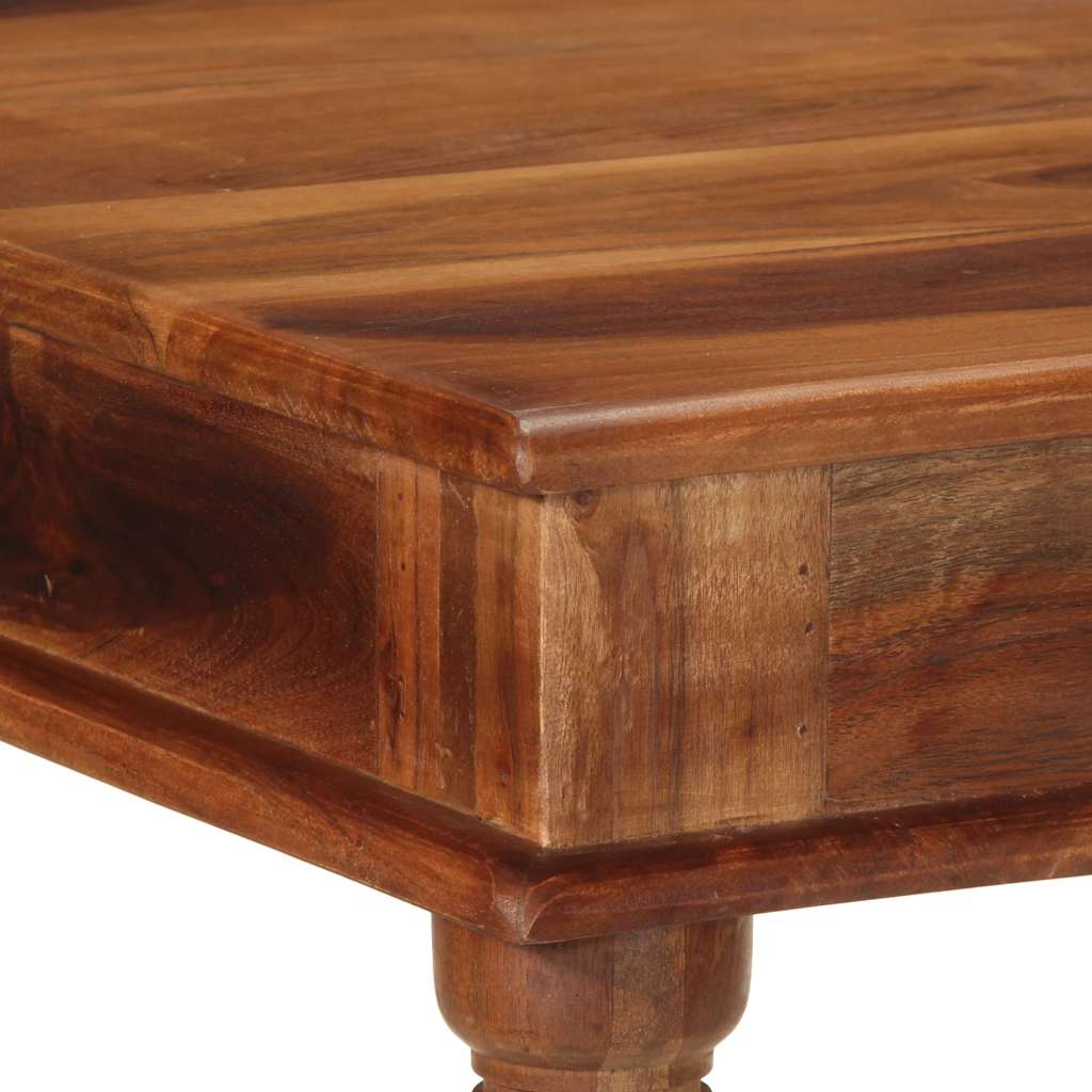 Vidaxl Bar Table, 120X60X107 Cm, Solid Acacia Wood