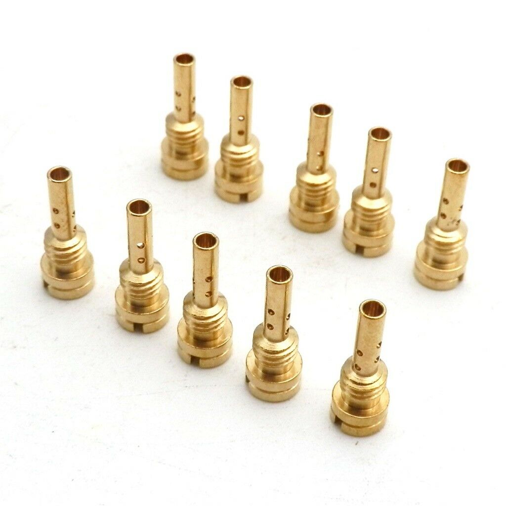 10pcs Slow Pilot Jet 4.5X0.75mm Thread for Keihin Kawasaki CV CVK FCE FCR Carburetor N424-25 Injector Nozzle
