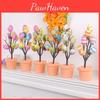 Colorful Easter Egg Pot For Desktop Decoration Wholesale Cute Cartoon Printed Easter Egg Pot