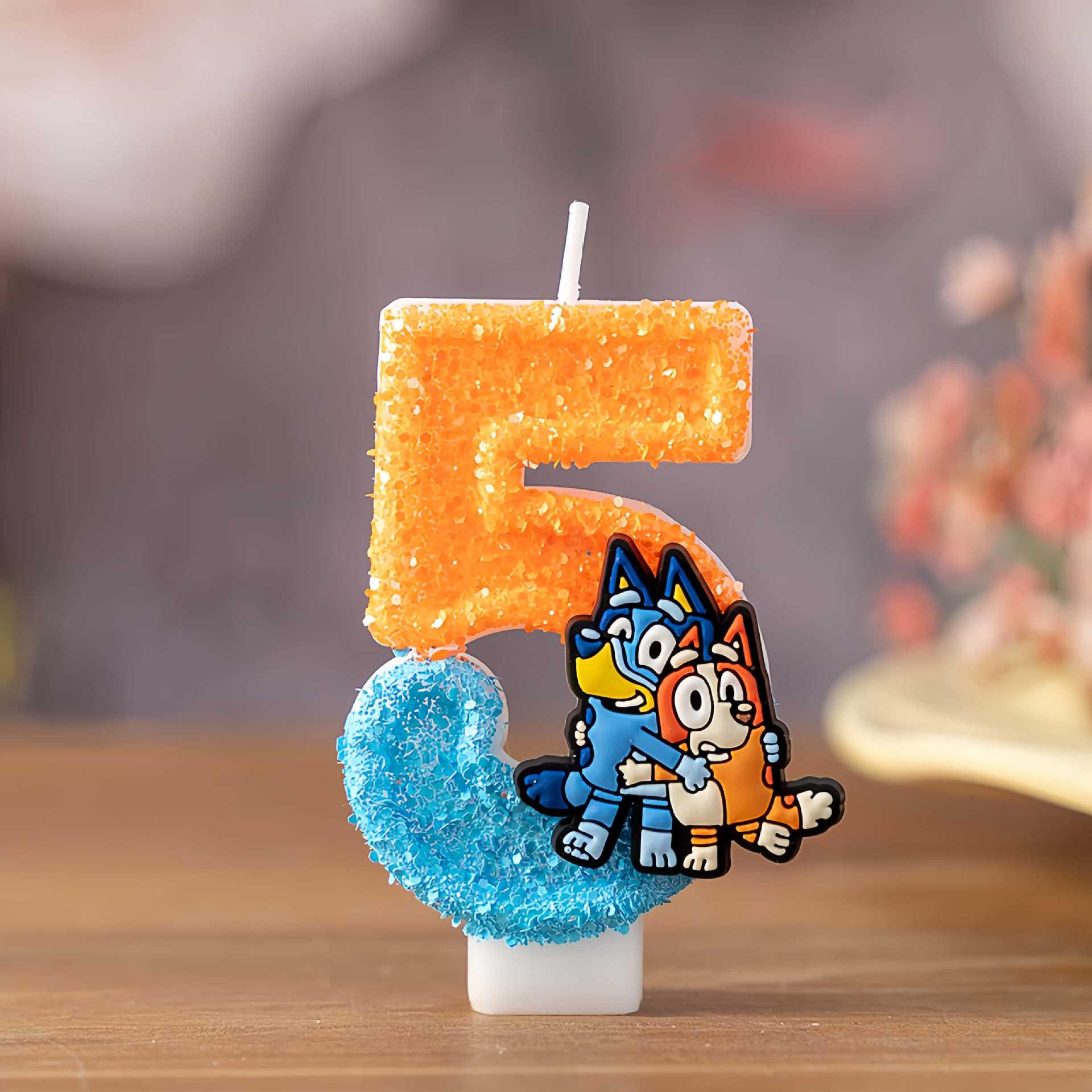 Cartoon Number Birthday Candles for Children s Cake Party Decorations