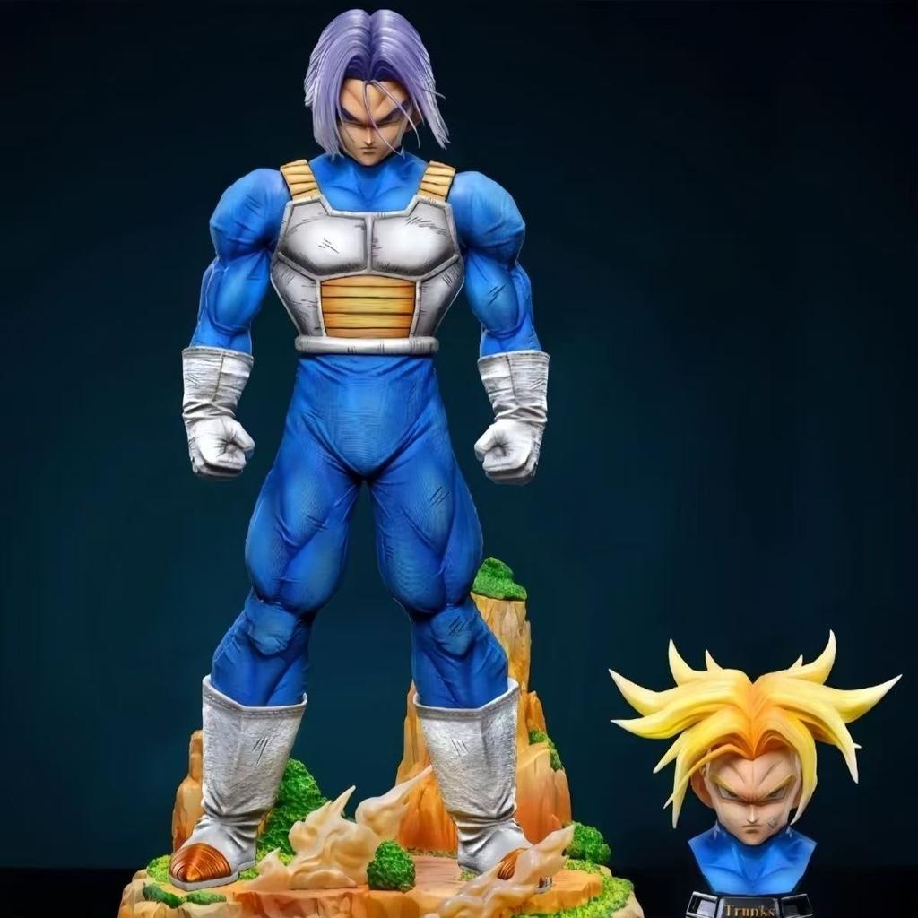 Anime Dragon Ball Z 28cm Trunks Figure Battle Dress Action Figures PVC Statue Model Collection Toys For Gifts