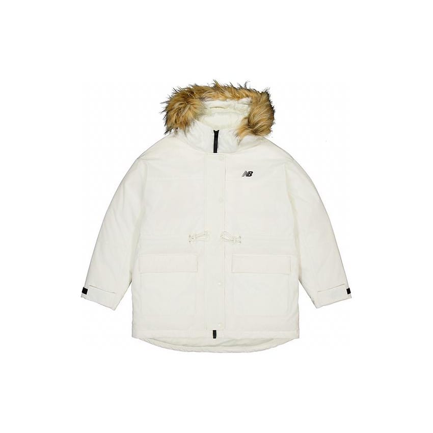 New Balance Warm Mid Down Jacket Women's White AWJ33325-CIC