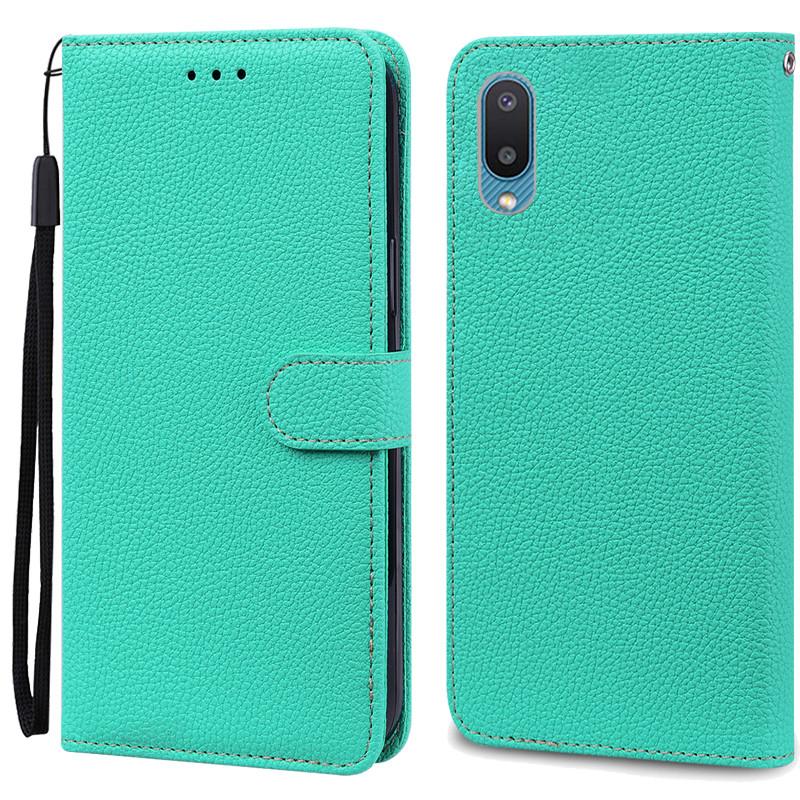 A02 Case For Samsung Galaxy A02 Case Wallet Leather Flip Case For Samsung Galaxy A02 Case Soft Silicone Cover Coque Fundas Capa