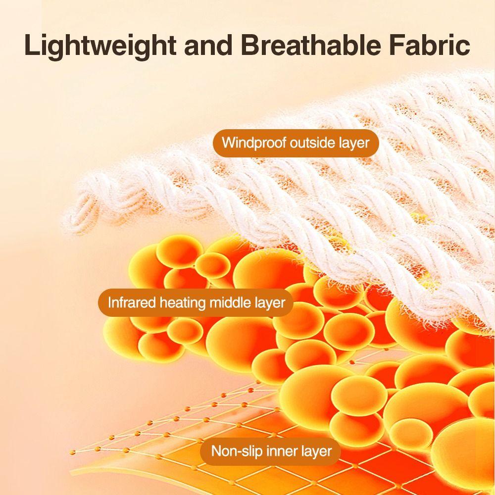 Multifunction Heat Knee Massage Brace Rechargeable Knee Joint Massager  Improve Bood Circulation