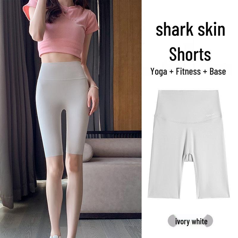 

Women s Plus Size Tummy Control Yoga & Cycling Shorts - Summer Fitness Style L