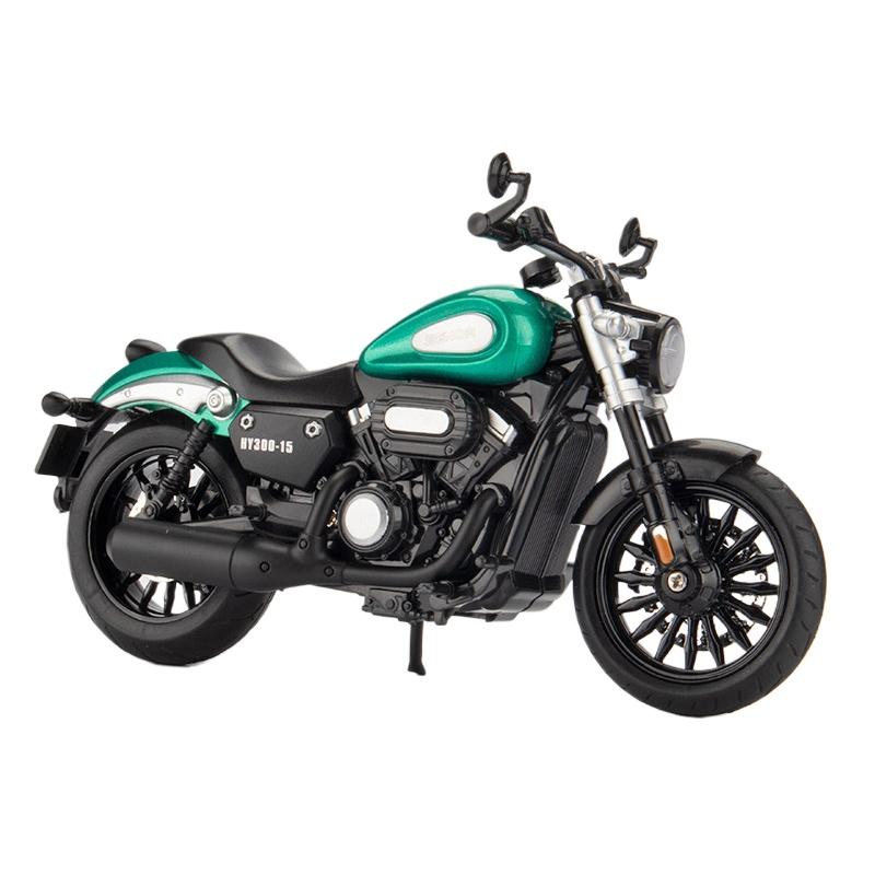 1/12 BENDA GINGERLLA 300 Diecast Motorcycle Model Toy Replica with Sound & Light Birthday Gift Christmas Gift Collection Bike