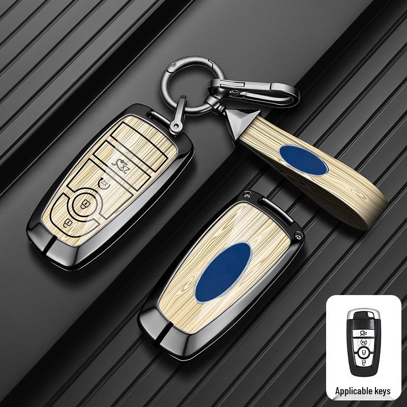 Compatible Key Case for Ford Mondeo, Edge, EVOS, Explorer, and Focus