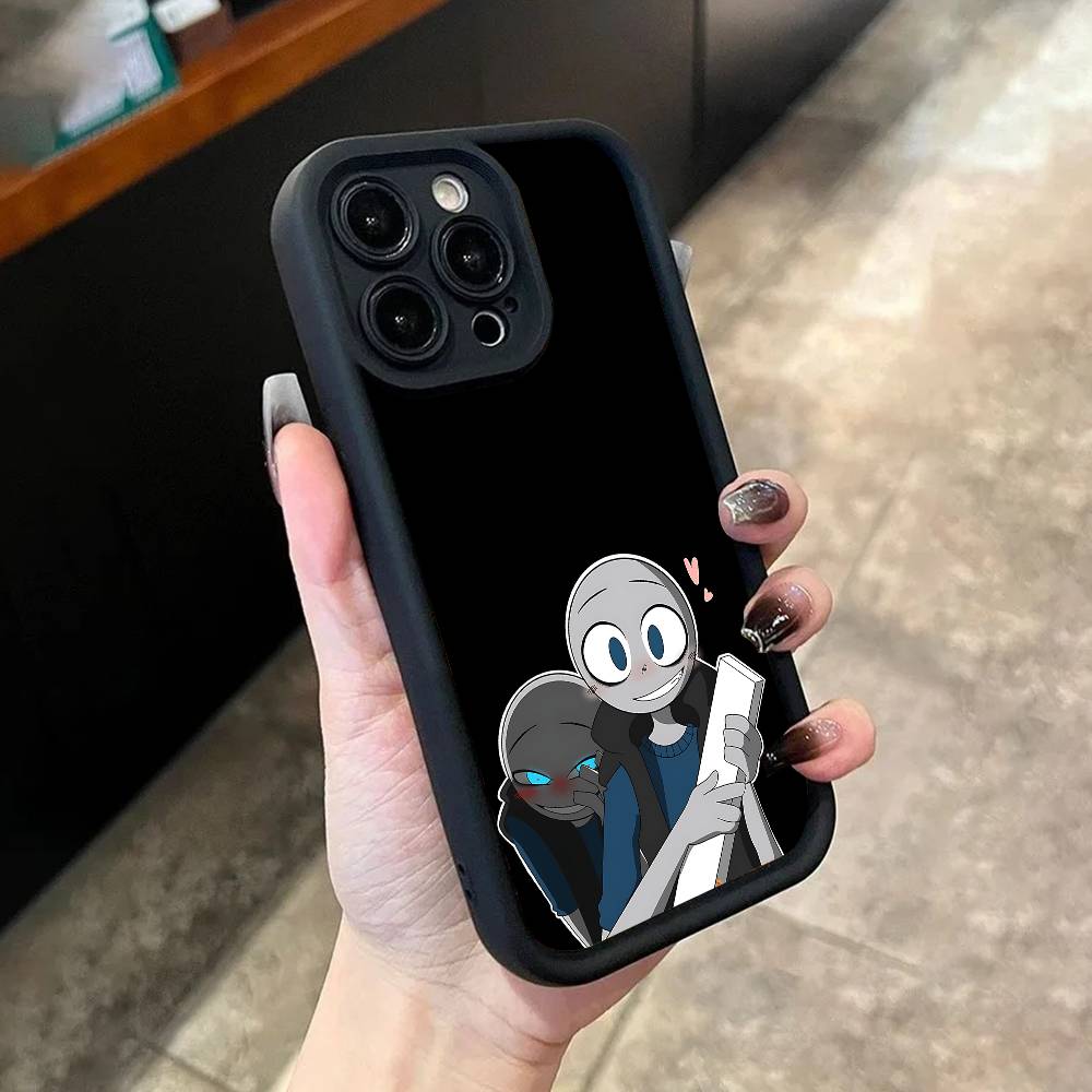 Peter Y-Dein B-Freund Handyhülle Für iPhone 17,16,15,14,13,12,11,Pro,Max,Plus,X,XS,SE4,E,Mini Schwarze Verdickte Kante Hülle