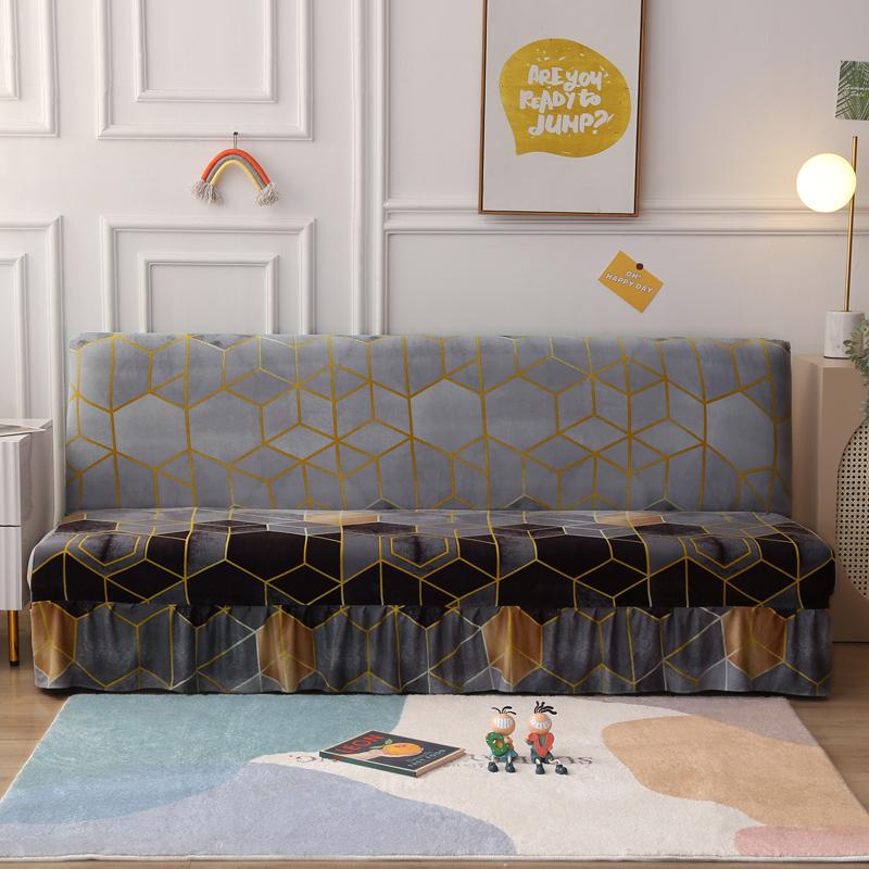 

Чехол для дивана с юбкой, эластичный чехол для сиденья с принтом одуванчика, без подлокотника, простой стиль, защитный чехол для дивана S