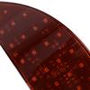 LX1184100 1 Pair Red Lens LED Rear Bumper Lamp Reflector Light 8191053021 8192053021 Fit for Lexus IS250 IS350 2006-2012 2013
