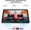Android 16 Tablet New Release AI Optimized Bvglcory 7000mAh High Slim and Widevine L1 Keyboard Stylus Mouse Protective Case Tempered Screen Protector