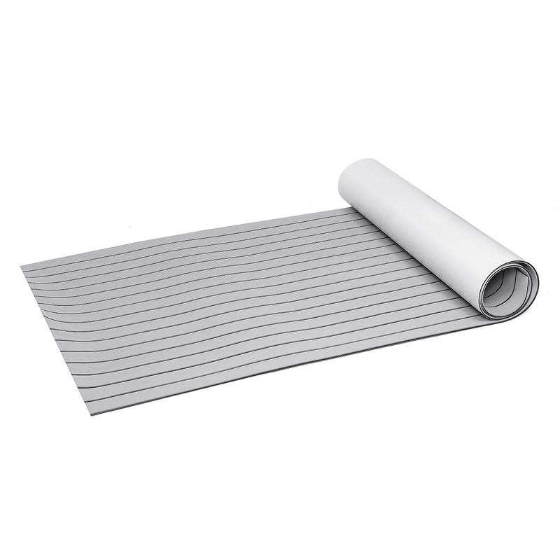 3000x900x6mm Self-Adhesive EVA Foam Boat Yacht RV Caravan Marine Flooring Faux Teak Boat Decking Sheet Floor Decor Mat
