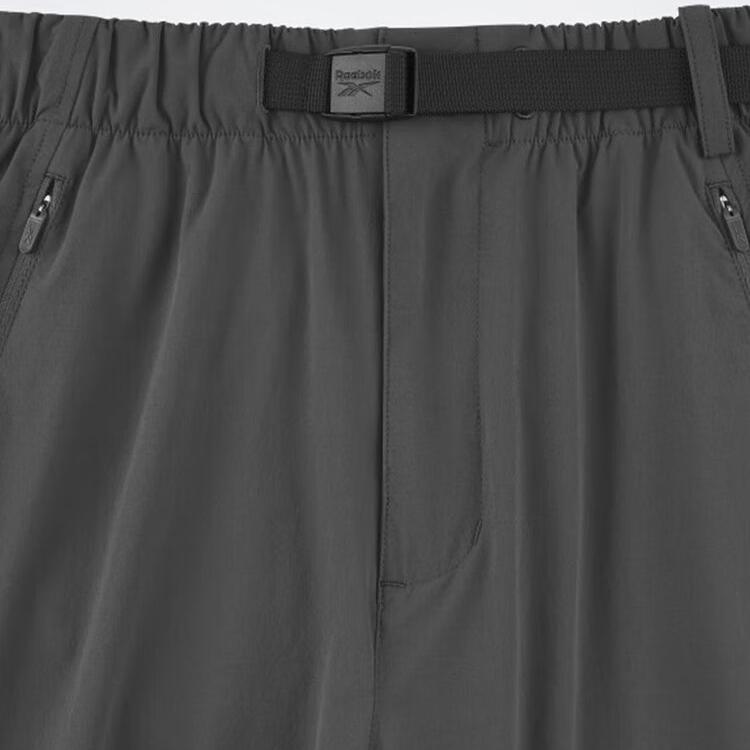 Reebok Solid Woven Casual Shorts Women Shorts Black 23RCS616WGH1