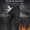 LYSCHY Motorcycle Windproof Pants Men Quick Take Off Trousers Men Winter Waterproof Warm Anti-fall Motocross Quick Release Pants