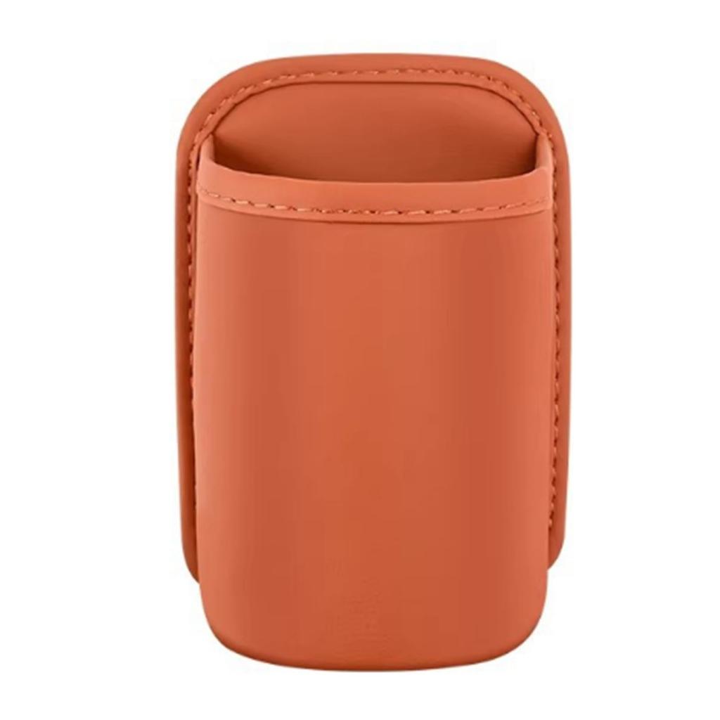 2pcs Car Door Cup Holder PU Leather Multifunction Clip On Seat Side Storage for Water Bottle Phone Key Sunglasses