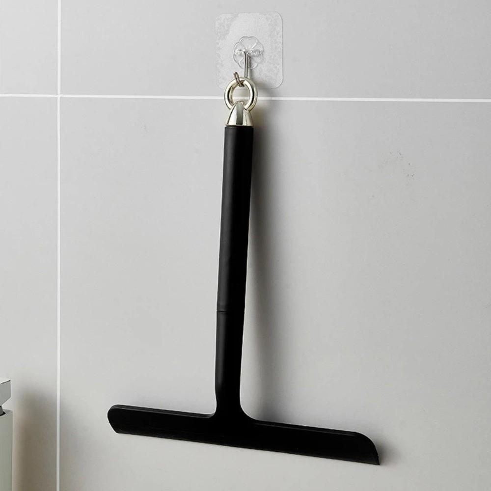 Household with Handle Glass Clean Scraper Plastic Silicone Glass Wiper Wall Hanging Mirror Tile Cleaner Bathroom
