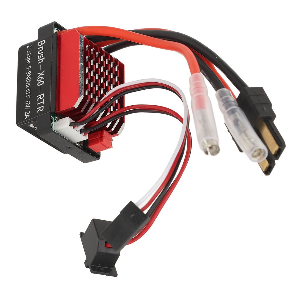 Brushed ESC Bidirectional 320A with Brake Brushed Electronic Speed Controller for 110 RC Car Boat