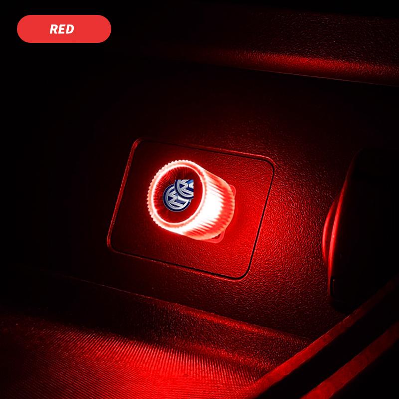 Mini-USB-LED-Autolicht Innenraum-Atmosphärenlicht Dekorative Lampe für Volkswagen GOLF Polo Tiguan VW TOURAN CADDY PASSAT CC