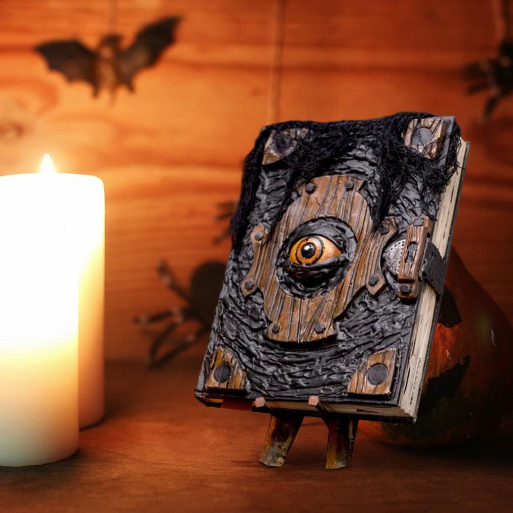 Curse The Devil's Eye Horror Book Atmosphere Decoration Home Handicrafts And Ornaments In Stock