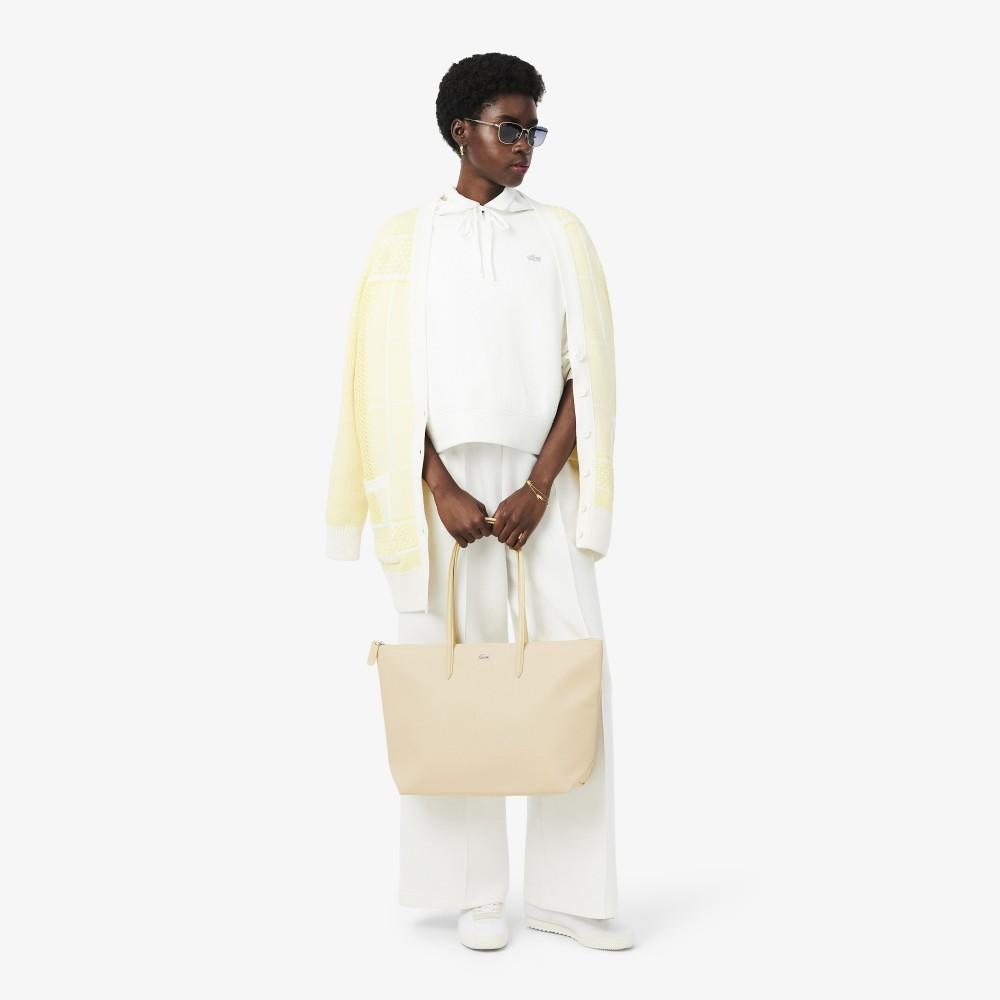[lacoste] Women's L.12.12 Concept Horizontal Large Shopper Bag NF1888P56GT33