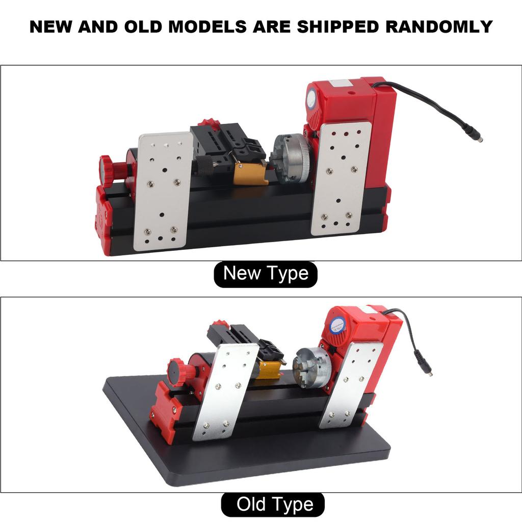 Mini Motorized Lathe Machine DIY Power Tool 20000rpm 24W Z20002 Mini Motorized Lathe Machine Power Tool Z20002 Mini Metal Lathe