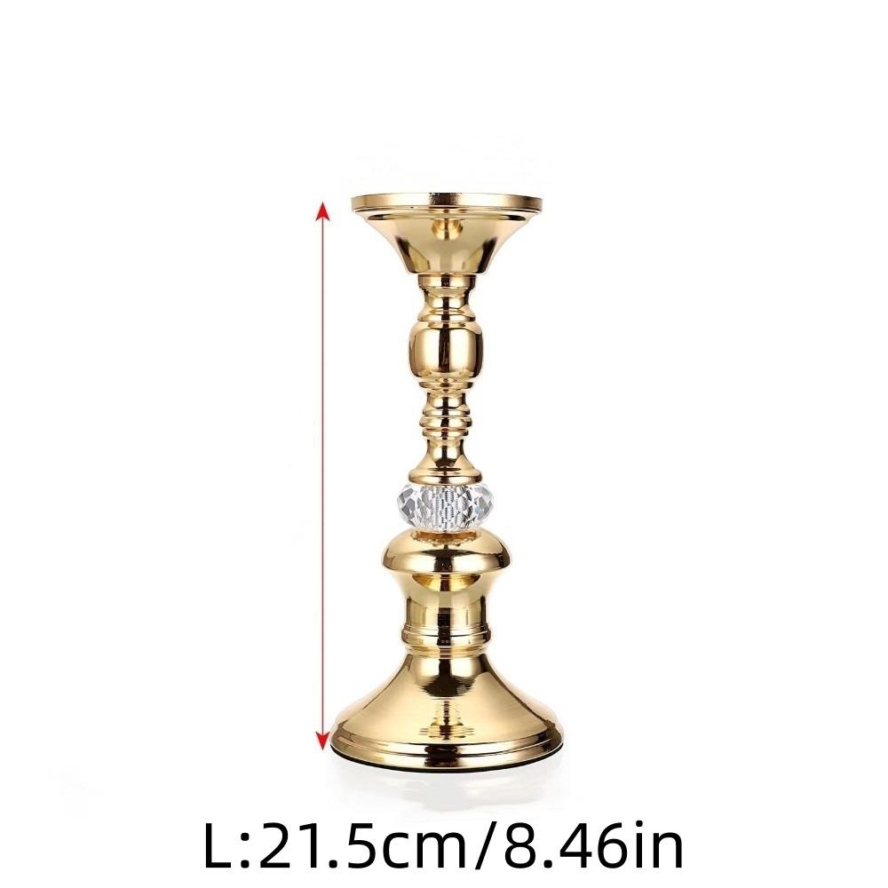 Vintage Elegant Candlestick Holders Candlelight Dinner Props  Suitable for Wedding Anniversary