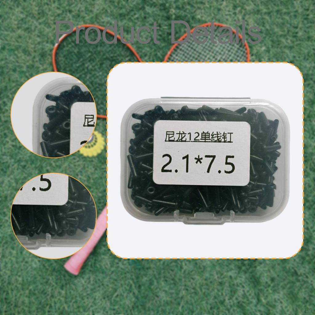 Badminton Racket Single String Grommets Accessory for Repair Replacement Nylon