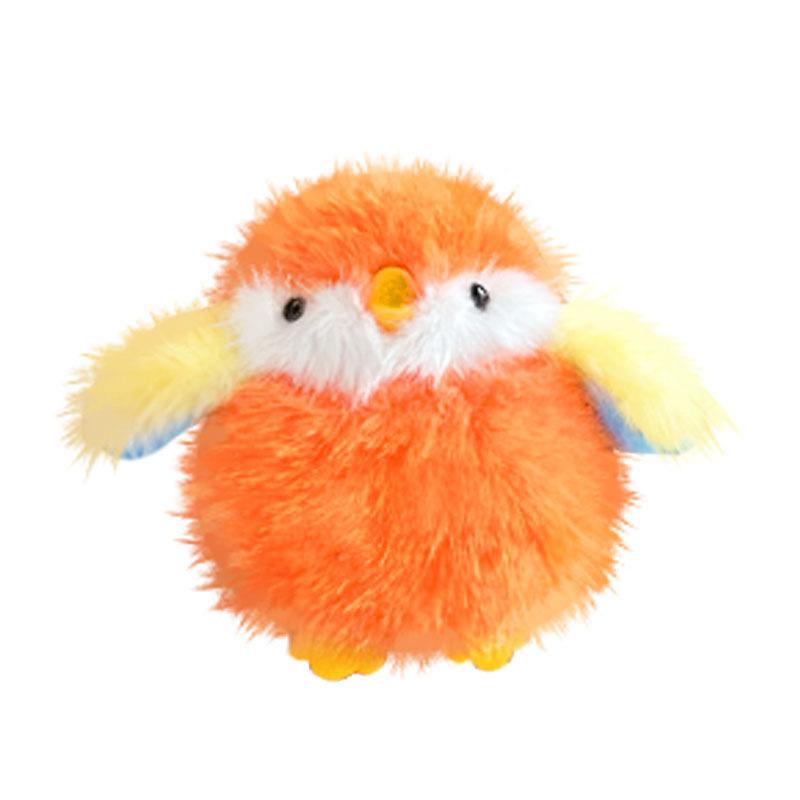 Bell Bird Pendant Parrot Doll Sparrow Plush Toy Children's School Bag Pendant Birthday Gift