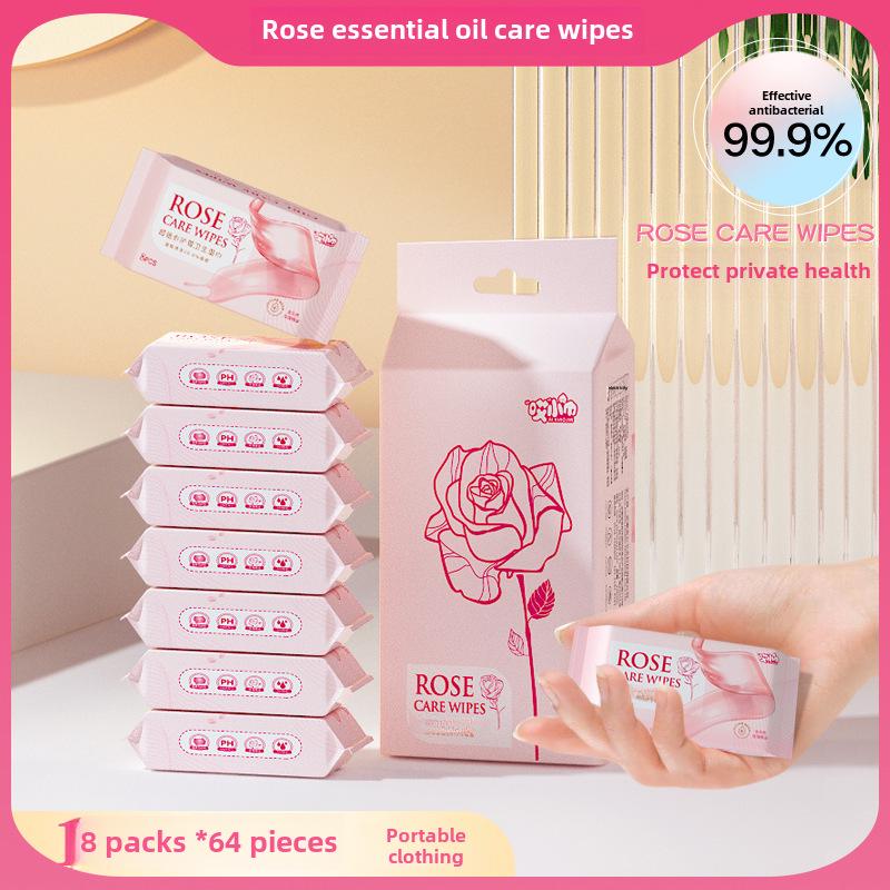 

Компактные влажные салфетки унисекс для личной гигиены