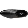 Mizuno Exlite PT 2 Walking Shoes, Wide, Lightweight, Casual Leather Shoes, Men's, Black, Size 26.0 cm, 3E