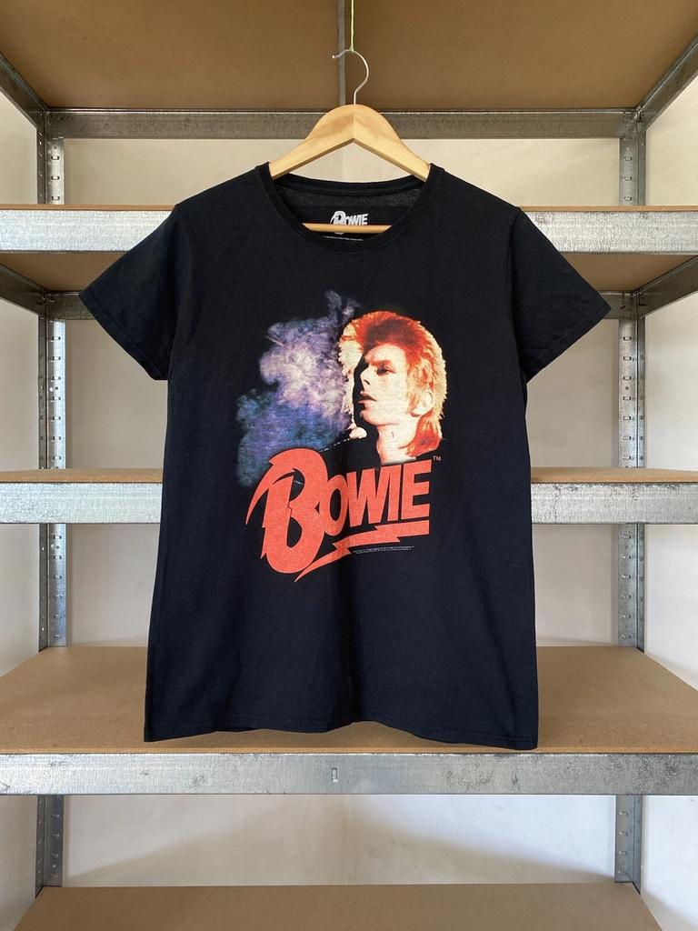David Bowie Vintage 2016 Rock Band T-shirt Size L