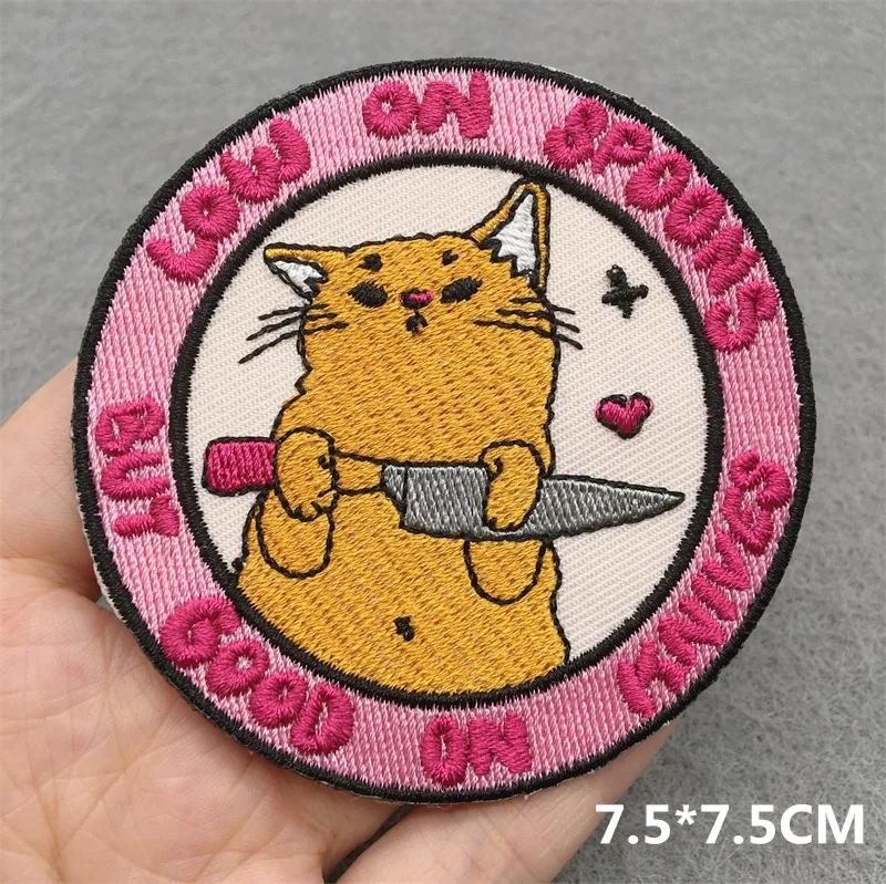 Cartoon Letter Patch Iron On Patches For Clothes Animal Embroidered Patches Funny Embroiderey Patch For Clothing Sewing Stickers