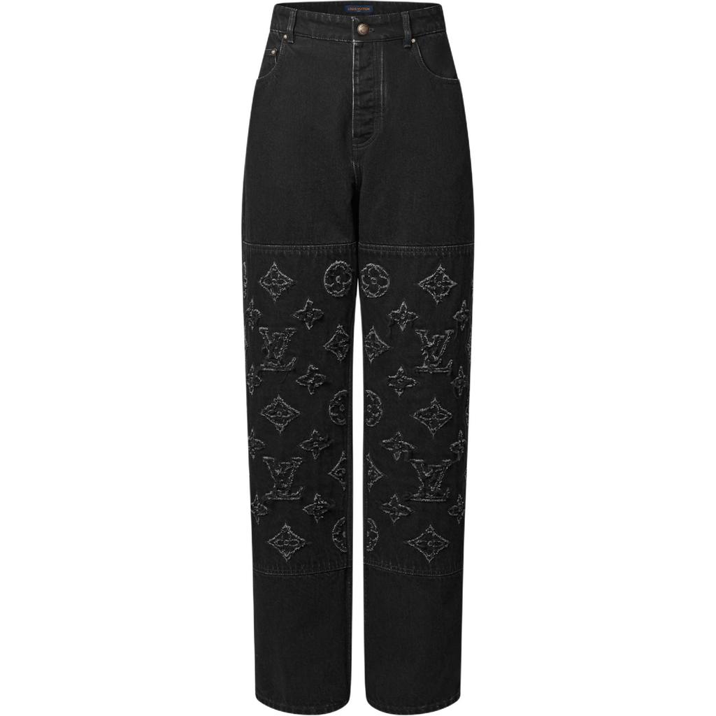 Louis Vuitton Jeans Men's Black Moderate Other 1AJDVK