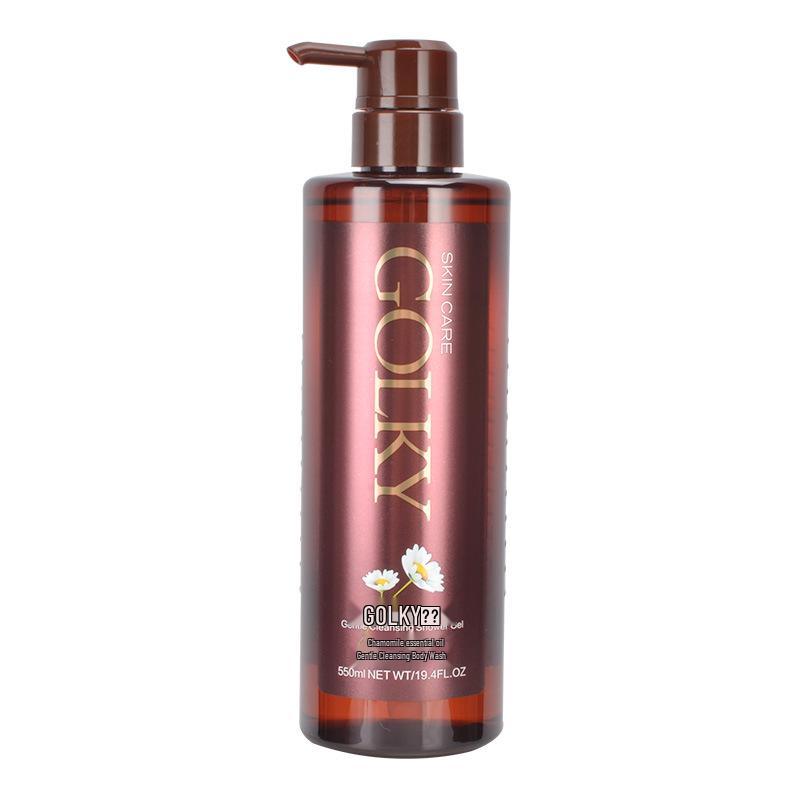 Chamomile Essential Oil Body Wash - Refreshing, Moisturizing & Nourishing Shower Gel 550ml with Long-Lasting Fragrance