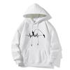 Fashion Heartbeat Line Fishing Old Print Hoodie Casual Hooded Long Sleeve Pullover Sweatshirt Graphic Women Clothing Retro Y2K