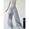 High Street Hip Hop Trend Casual Pants Men's Summer New Loose Niche Straight Versatile Long Pants