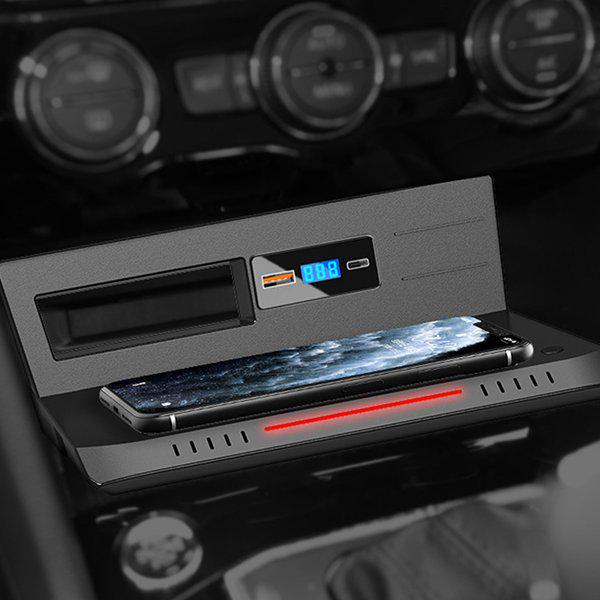 15W Kabelloses Autoladegerät für Volkswagen Tiguan 2017-2019