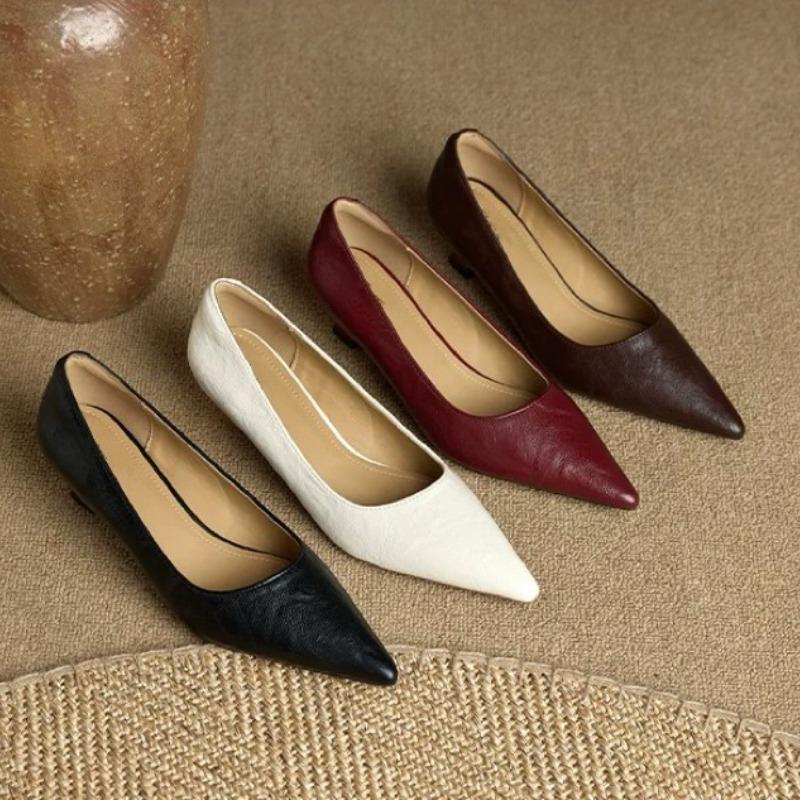 Fashion Women Pointed Toe High Heels Shoes Sexy Luxury Loafers Dress Party Heeled Shoes 2025 Elegant New Autumn Women Pumps Zapatillas