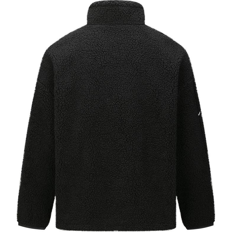 Reebok Comfortable Versatile Long Sleeve Jacket Unisex jackets Black 24FRM101UGH0