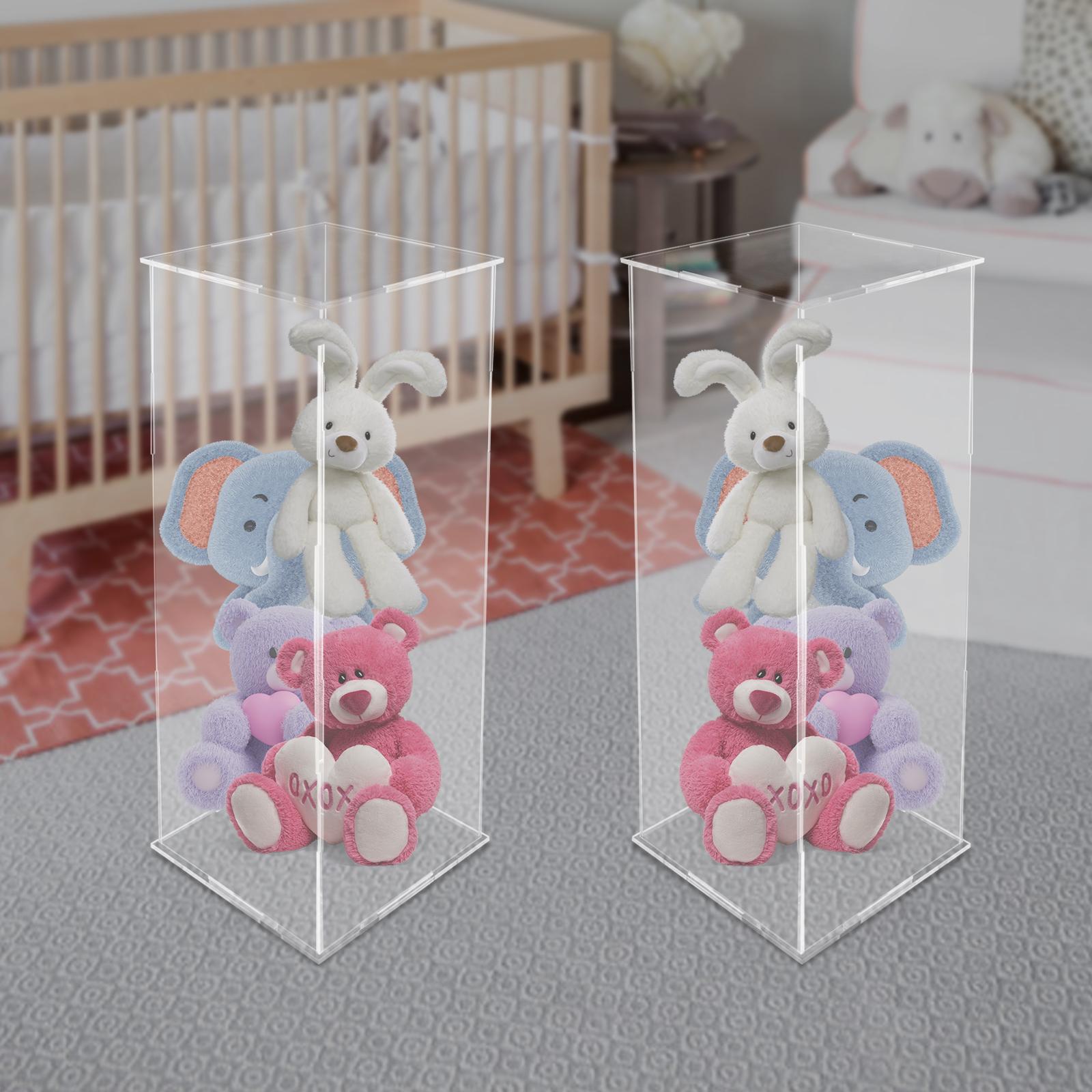 

Clear Acrylic Display Stand, Multi-Purpose Art Sculpture Stand,Transparent Flower Stand Tower, Modern Display Shelf for Showcase чистый