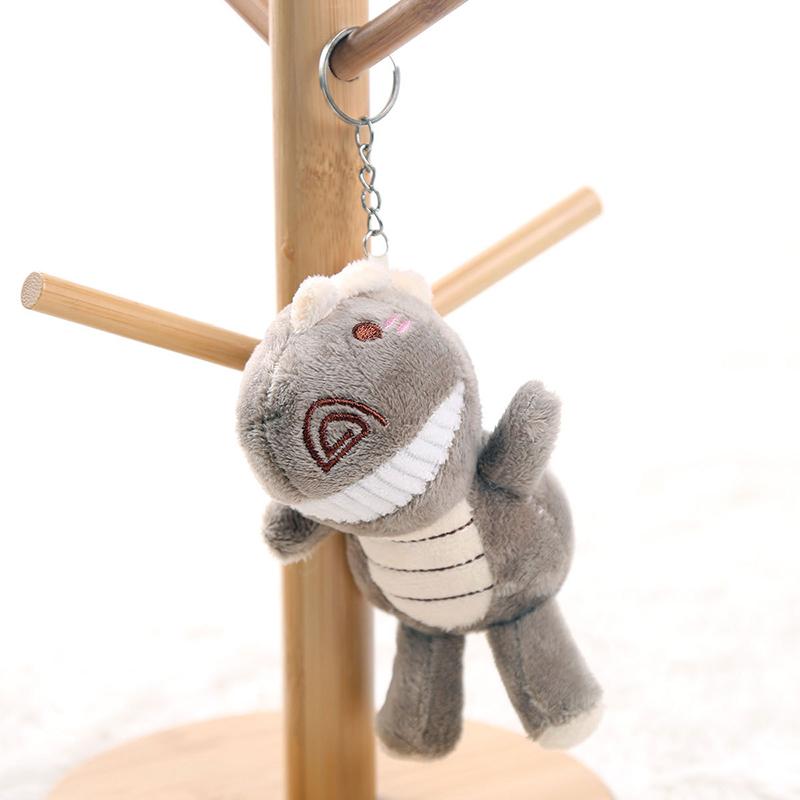1Pcs Cute Plush Dinosaur Doll Toy Pendant Cute Plush Keychain Bag Pendant Christmas Gift