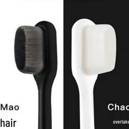 Wolkenweiche Borsten-Zahnbürste für sanfte Zahnfleischpflege - Ideal für Schwangere, Einzelpackung